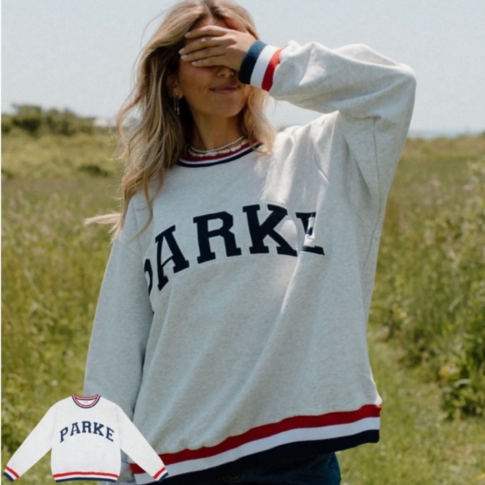 PARKE Vintage Varsity Crewneck. SOLD OUT ONLINE